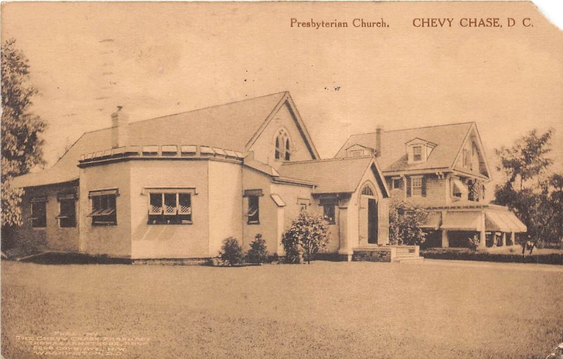 Lot329 presbyterian church chevy chase d c  usa corner cut