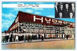 c1950's Hudson's Big Country Department Store Ada Coalgate Oklahoma OK Postcard