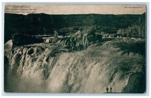 c1950's Shoshone Falls Idaho ID Twin Falls News Print Vintage Postcard