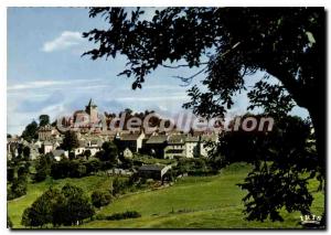 Postcard Old Laguiole Aveyron General view