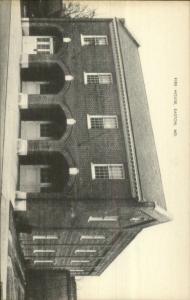 Easton MD Fire House Station Old Postcard c1940s EXC COND