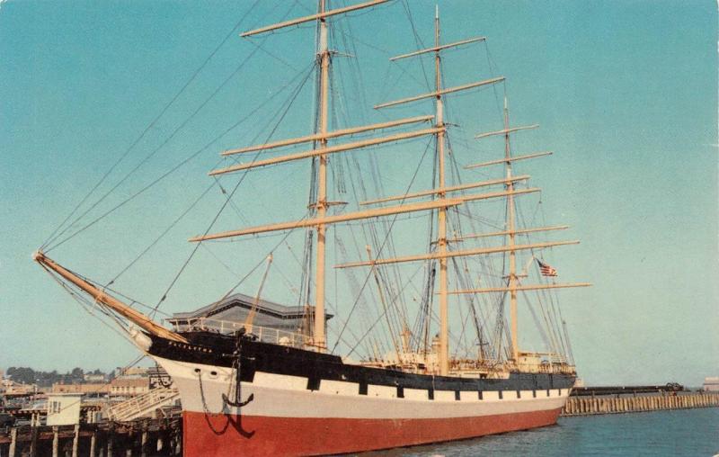 SAN FRANCISCO, CA California  BALCLUTHA~Cape Horn Fleet  SAILING SHIP  Postcard