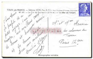 Old Postcard Any Pau, France Grand diploma Sea of ​​clouds