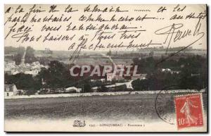 Longjumeau Old Postcard Panorama