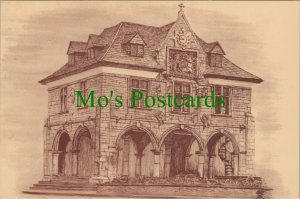 Northamptonshire Postcard - The Guildhall, The Old Market Stede RR14032