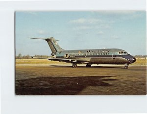 Postcard Douglas DC-9-14 Eastern Airlines