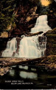 Pennsylvania Silver Spray Falls Below Lake Paupack 1913