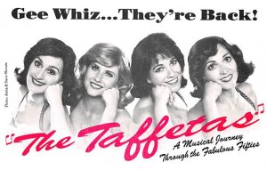 The Taffetas Cherry Lane Theatre, New York, USA Unused 