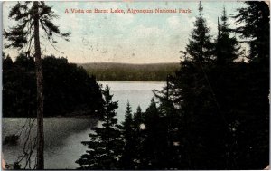 Postcard Canada Ontario Vista on Burnt Lake Algonquin National Park