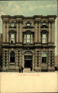 London Ontario ONT Post Office c1910 Vintage Postcard