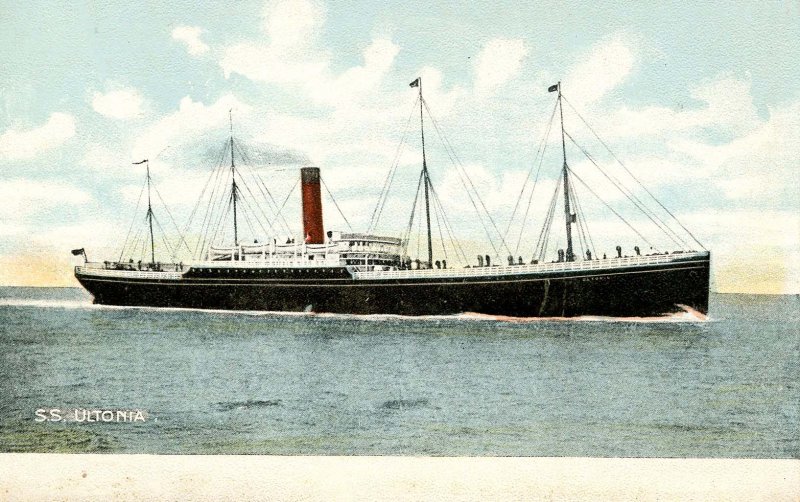 Cunard Lines - SS Ultonia