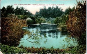 SAN FRANCISCO, CA California CHAIN of LAKES GG PARK  c1910s  Mitchell   Postcard