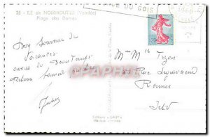 Postcard Modern Noirmoutier Ladies Beach