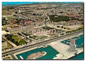 Postcard Modern Lisboa Uma vista aerea of ​​Beiem