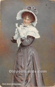 Miss Marie Studholme Theater Actor / Actress 1908 a lot of corner wear