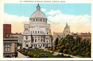 M<assachusetts Boston Christian Science Church