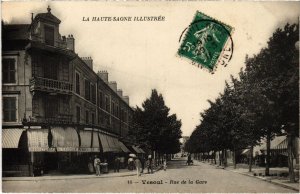 CPA Vesoul Rue de la Gare (1273389)