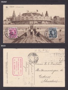 BELGIUM, Postcard, Ostend, Le Kursaal de face