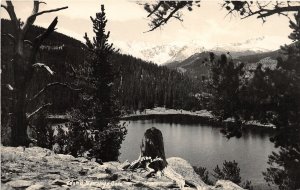 H72/ Idaho Springs Colorado RPPC Postcard c1940s Echo Lake View  202