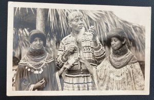 Mint USA Real Picture Postcard Native Americana Indian Time For Smoke