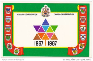 Canada Confederation 1867-1967 Prime Ministers Crests