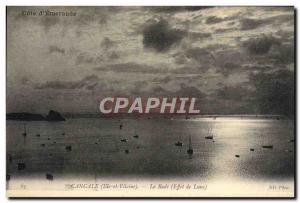 Old Postcard Cancale La Rade Effect kune