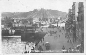 BR53494 Cherbourg panorama des quais Bassis et montagne du roule     France