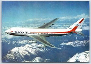 Airplane Postcard Wardair Canada Airways Airlines Boeing 747 Movifoto 50377 FL1