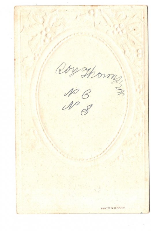 Be Strong of good Courage Josh 1-6, Vintage Greeting Card, Christian Bible Quote