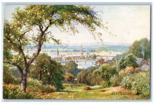 c1910 Fair City Perth Perthshire Bonnie Scotland Oilette Tuck Art Postcard 