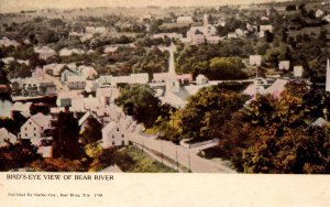 Bird's Eye View of Bear River,Nova Scotia,Canada