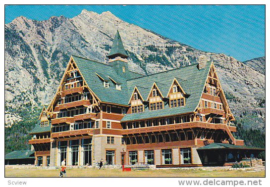 The Prince of Wales Hotel in Waterton Lakes National Park,  Waterton Lakes,  ...