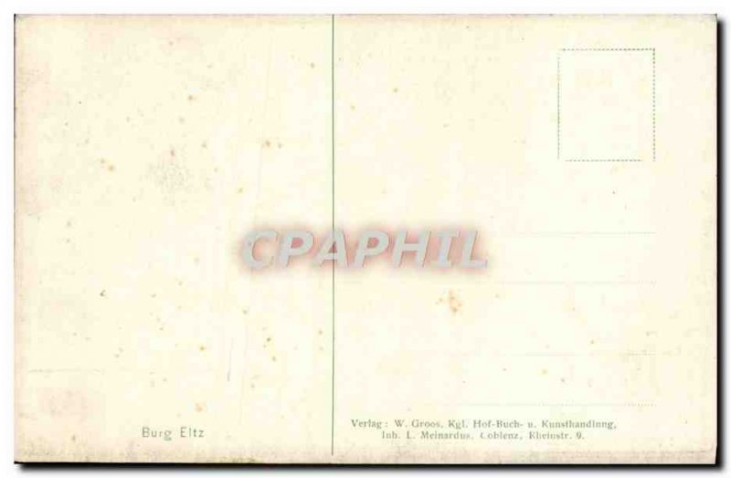 Old Postcard Burg Eltz