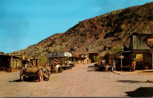 California Calico Ghost Town Looking North On Main Street