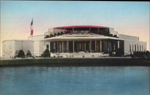 New York World's Fair Albertype La palais de la France 1939 Postcard