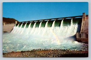 Grand Coulee Dam Washington Columbia River Vintage Postcard 1661