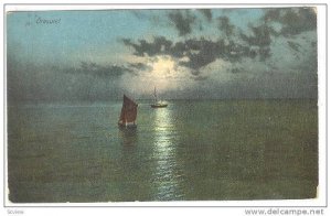 Sweden , PU-1909 ; Oresund , sail boats