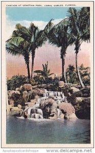 Florida Coral Gables Cascade At Venetian Pool