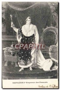 Old Postcard Napoleon 1st Emperor of the French