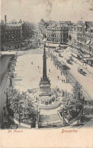 Lot 25 belgium brussels bruxelles  bd anspach tram chariot