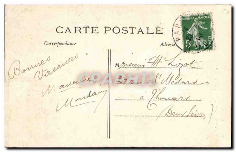 Paris - 5 - Garden Plants - The Gorillas - Gorilla Postcard Old Monkey Monkey