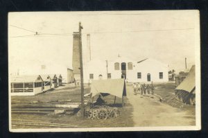 RPPC WACO TEXAS CAMP MACARTHUR MEXICAN BORDER WAR BASE REAL PHOTO POSTCARD