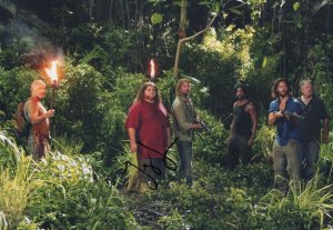 Jorge Garcia Hurley Lost Cult TV Show 12x8 Hand Signed Photo
