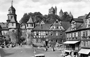 Lot214 germany climatic health resort braunfels a lahn market square real photo
