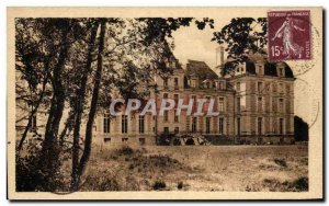 Old Postcard Cheverny castle