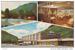 3-Views, Holiday Inn, Swimming Pool, Cumberland Gap, Tennessee, 1940-1960s