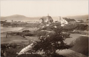 Ohinemutu Rotorua NZ New Zealand Tourist Series 1454 Duncan RPPC Postcard H52