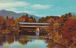 New Hampshire The Hampton Covered Bridge At Jackson