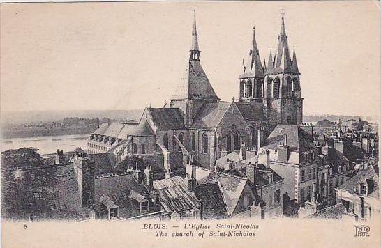 France Blois L'Eglise Saint-Nicolas