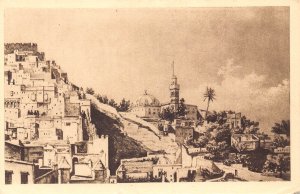 A616 Algeria Algiers Mosque Zaouia de Sidi Abder-hamann el Tsabli Art postcard
